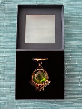 miHoYo Genshin Impact Vision Keychain Glass Zinc Alloy Keyring Official